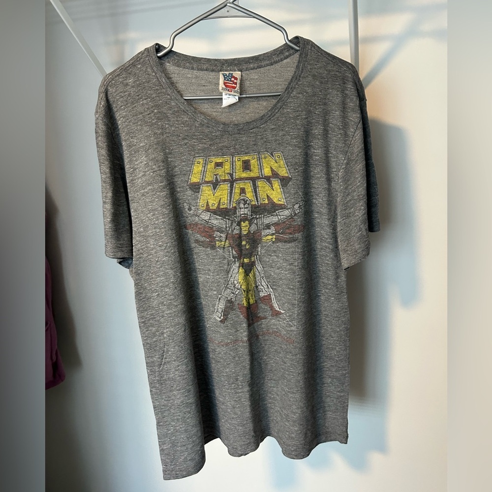 Junk Food Clothing Iron Man Graphic Tee